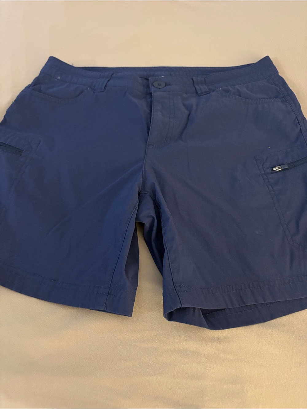 Eddie Bauer Women's Navy Active Cargo Shorts